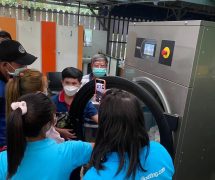 งานติดตั้ง เครื่องซักสลัดผ้าอุตสาหกรรม เครื่องอบผ้าอุตสาหกรรม DOMUS - 6