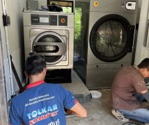 งานติดตั้ง เครื่องซักสลัดผ้าอุตสาหกรรม เครื่องอบผ้าอุตสาหกรรม DOMUS - 65102001 - 3