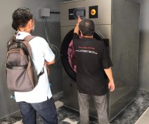 งานติดตั้ง เครื่องอบผ้าอุตสาหกรรม DOMUS - 2