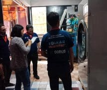 งานติดตั้ง เครื่องอบผ้าอุตสาหกรรม DOMUS - 63061901 - 12