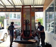 งานติดตั้ง เครื่องอบผ้าอุตสาหกรรม DOMUS - 66020801 - 1