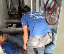 งานติดตั้ง เครื่องอบผ้าอุตสาหกรรม DOMUS - 66020801 - 4