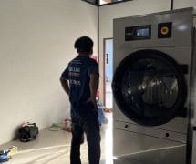 งานติดตั้ง เครื่องอบผ้าอุตสาหกรรม DOMUS - 66020801 - 7