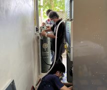 งานติดตั้ง เครื่องอบผ้าอุตสาหกรรม DOMUS - 66071301 - 5