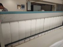 งานติดตั้งสายพานรีดผ้า NICHOLINE คุณภาพ OEM สำหรับเครื่องรีดผ้าแบบลูกกลิ้ง ELECTROLUX ที่โรงซักรีด จ.ราชบุรี - 7