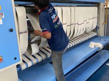 66030601 - สายพานรีดผ้า NICHOLINE เครื่องรีดผ้าแบบสายพาน IMAGE - 15