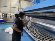 66030601 - สายพานรีดผ้า NICHOLINE เครื่องรีดผ้าแบบสายพาน IMAGE - 5