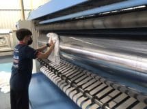 66030601 - สายพานรีดผ้า NICHOLINE เครื่องรีดผ้าแบบสายพาน IMAGE - 6