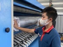 66030601 - สายพานรีดผ้า NICHOLINE เครื่องรีดผ้าแบบสายพาน IMAGE - 9