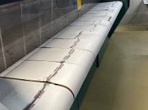 66051702 - งานติดตั้งสายพานป้อนผ้า NICHOLINE เครื่องรีดผ้าแบบสายพาน LAVATEC - 2