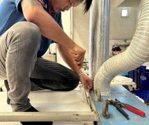 66052001 - ผ้าสักหลาดหุ้มลูกกลิ้ง NICHOLINE เครื่องรีดผ้าแบบกระทะ - 11