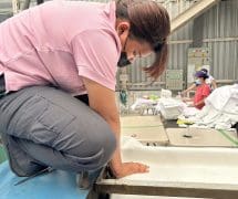 66052001 - ผ้าสักหลาดหุ้มลูกกลิ้ง NICHOLINE เครื่องรีดผ้าแบบกระทะ - 12