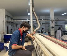 66052001 - ผ้าสักหลาดหุ้มลูกกลิ้ง NICHOLINE เครื่องรีดผ้าแบบกระทะ - 17