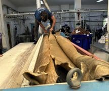 66052001 - ผ้าสักหลาดหุ้มลูกกลิ้ง NICHOLINE เครื่องรีดผ้าแบบกระทะ - 2