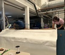 66052001 - ผ้าสักหลาดหุ้มลูกกลิ้ง NICHOLINE เครื่องรีดผ้าแบบกระทะ - 4