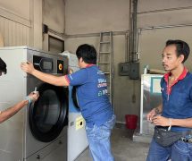 66052301 - งานติดตั้ง เครื่องอบผ้าอุตสาหกรรม DOMUS - 9