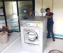66053001 - งานติดตั้ง เครื่องซักผ้าอุตสาหกรรม DOMUS - 4