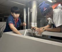 67052201 - งานติดตั้ง ผ้าสักหลาดหุ้มลูกกลิ้ง NICHOLINE เครื่องรีดผ้าแบบกระทะ BMM WESTON - 16