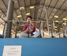 69040801 - งานติดตั้ง ผ้าสักหลาดหุ้มลูกกลิ้ง NICHOLINE เครื่องรีดผ้าแบบกระทะ IMAGE - 12