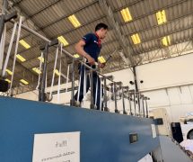 69040801 - งานติดตั้ง ผ้าสักหลาดหุ้มลูกกลิ้ง NICHOLINE เครื่องรีดผ้าแบบกระทะ IMAGE - 13