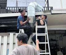 69050601 - งานติดตั้ง เครื่องซักผ้าอุตสาหกรรม เครื่องอบผ้าอุตสาหกรรม ROYAL WASH - 3