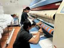 69051501 - สายพานป้อนผ้า VERTEX เทปพันลูกกลิ้ง เครื่องรีดผ้าแบบสายพาน IMAGE - 11