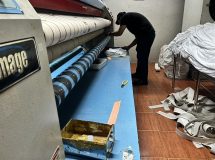69051501 - สายพานป้อนผ้า VERTEX เทปพันลูกกลิ้ง เครื่องรีดผ้าแบบสายพาน IMAGE - 2