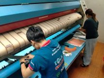 69051501 - สายพานป้อนผ้า VERTEX เทปพันลูกกลิ้ง เครื่องรีดผ้าแบบสายพาน IMAGE - 9