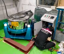 69081401 - งานติดตั้ง เครื่องสลัดผ้าอุตสาหกรรม ALPHA - 23