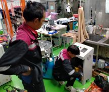 69081401 - งานติดตั้ง เครื่องสลัดผ้าอุตสาหกรรม ALPHA - 7