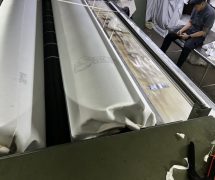 69082601 - งานติดตั้ง ผ้าสักหลาดหุ้มลูกกลิ้ง NICHOLINE เครื่องรีดผ้าแบบกระทะ - 35