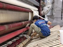 69100701 - สายพานรีดผ้า NICHOLINE เทปพันลูกกลิ้ง เครื่องรีดผ้าแบบสายพาน TOLKAR - 38