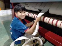 69100701 - สายพานรีดผ้า NICHOLINE เทปพันลูกกลิ้ง เครื่องรีดผ้าแบบสายพาน TOLKAR - 46