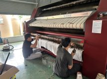 69100701 - สายพานรีดผ้า NICHOLINE เทปพันลูกกลิ้ง เครื่องรีดผ้าแบบสายพาน TOLKAR - 6