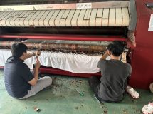 69100701 - สายพานรีดผ้า NICHOLINE เทปพันลูกกลิ้ง เครื่องรีดผ้าแบบสายพาน TOLKAR - 7