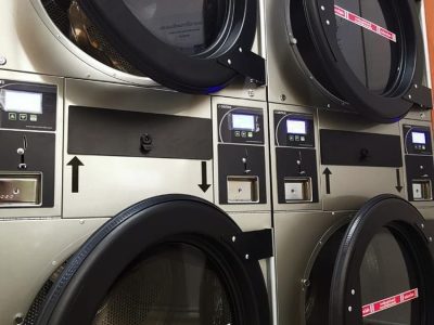 เครื่องซักอบผ้าหยอดเหรียญ DOMUS Clean&Go - ร้าน Clean Style Laundry - 6