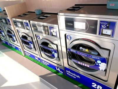 เครื่องซักอบผ้าหยอดเหรียญ DOMUS Clean&Go - ร้าน Hippopo Eco Clean - 6