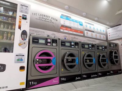 เครื่องซักอบผ้าหยอดเหรียญ DOMUS Clean&Go - ร้าน The Laundry Room Bangkok - 3